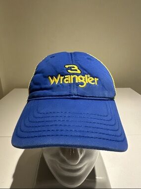 Wrangler Royal Blue Cap with Yellow Logo